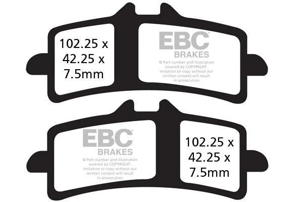 Brakes - GPFAX447HH Grand Prix - EBC (1 Set)