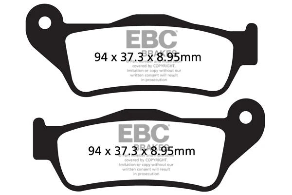 Brakes - FA643V Semi Sintered - EBC (Front)