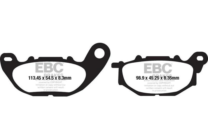 Brakes - FA663 Organic - EBC (Front)