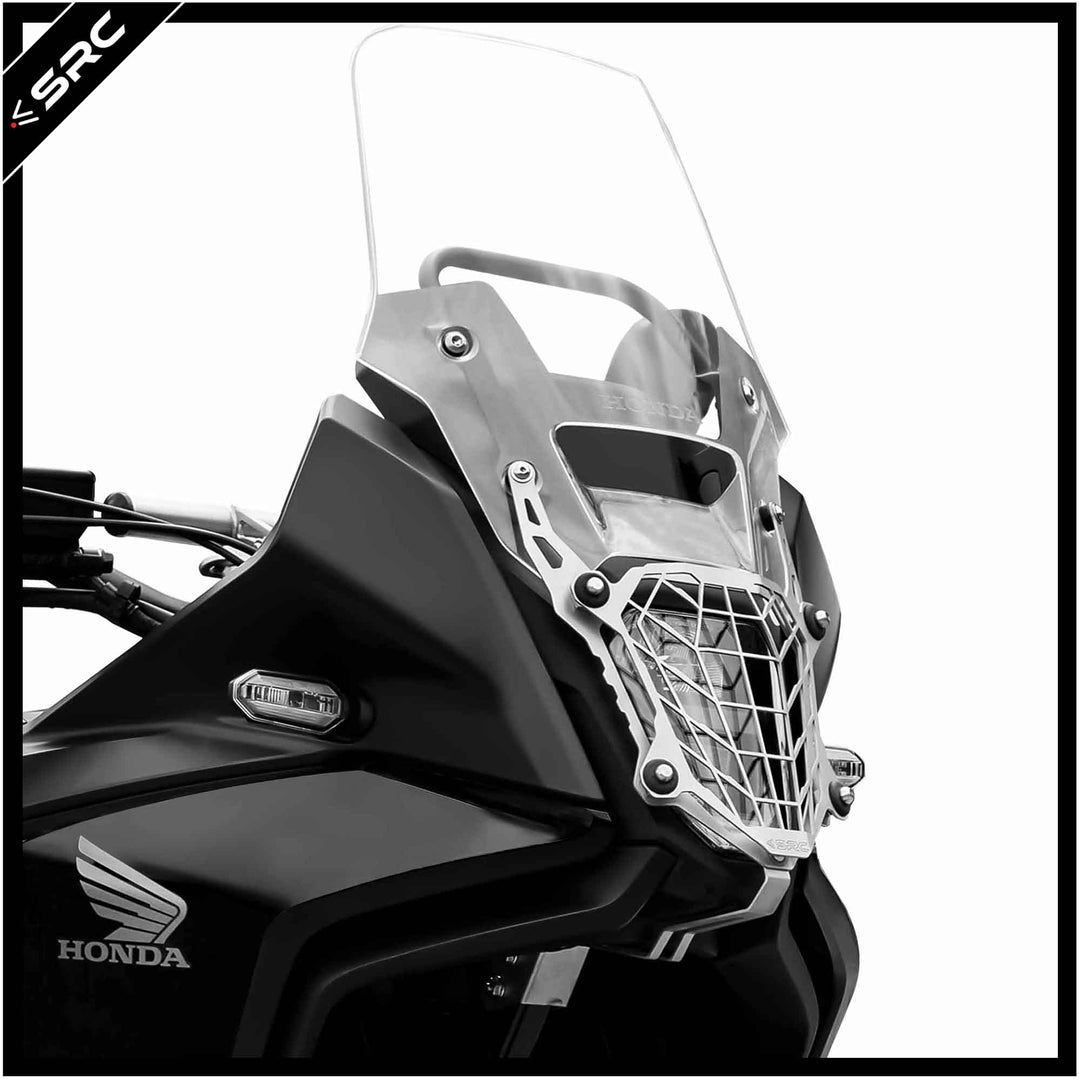 HONDA NX500 – HeadLight Guard – SILVER COLOR
