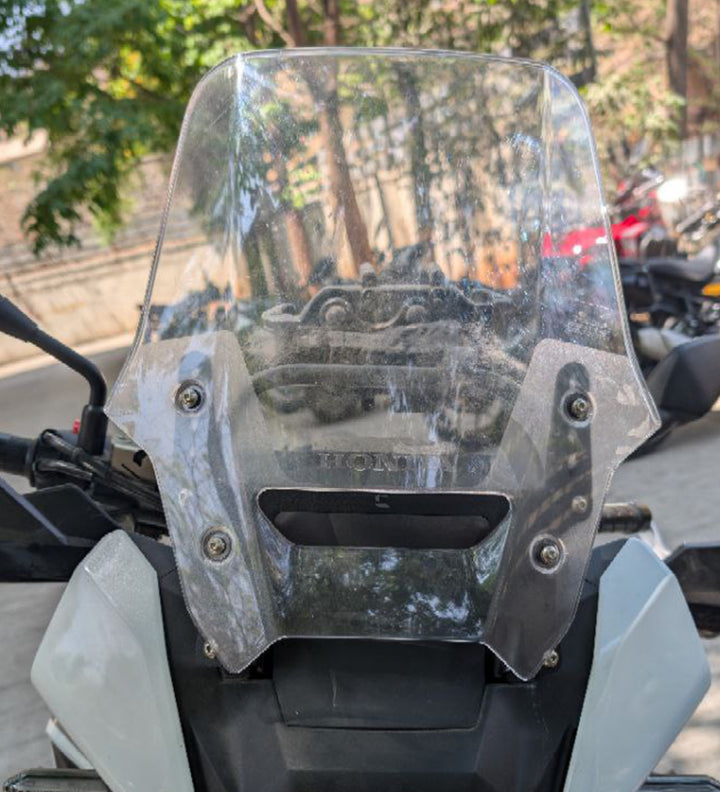 WindShield Height Extender for Honda NX500 by Carbon Racing