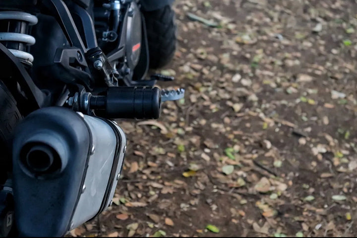 Exhaust Protector/ Slider for KTM ADV 390. By SS Moto