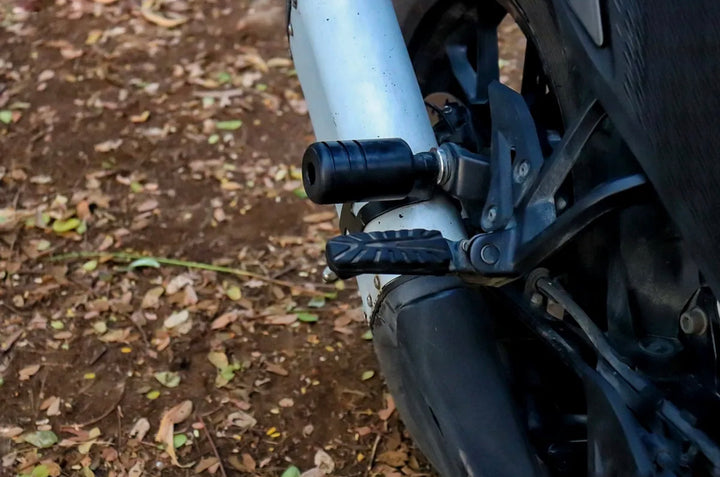 Exhaust Protector/ Slider for KTM ADV 390. By SS Moto
