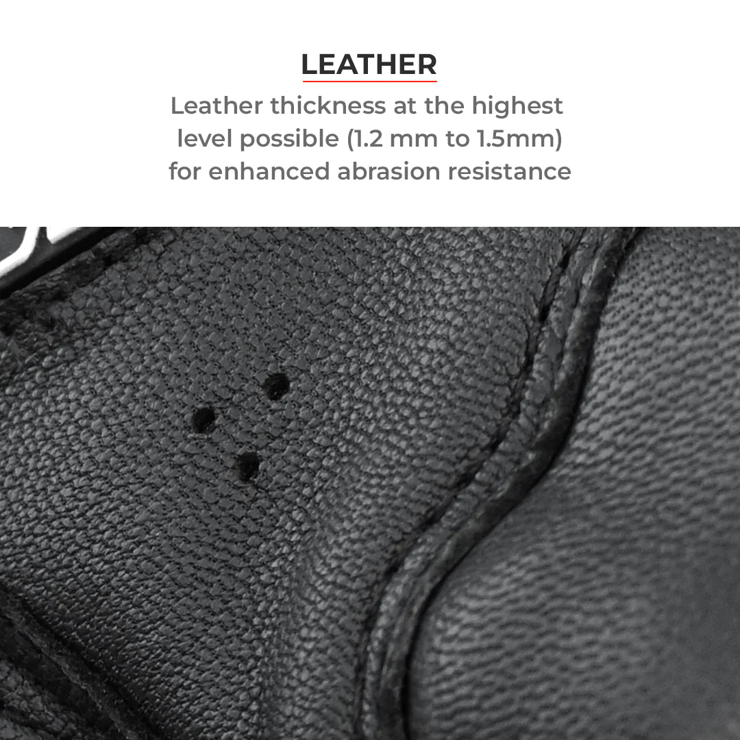 Viaterra- Kruger Full Gauntlet Riding Gloves- Black