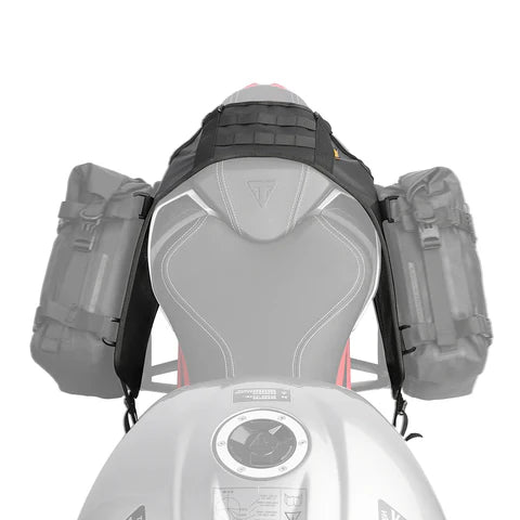 Rhinowalk Motorcycle Saddle Bag Mounting Tail Seat Bag.