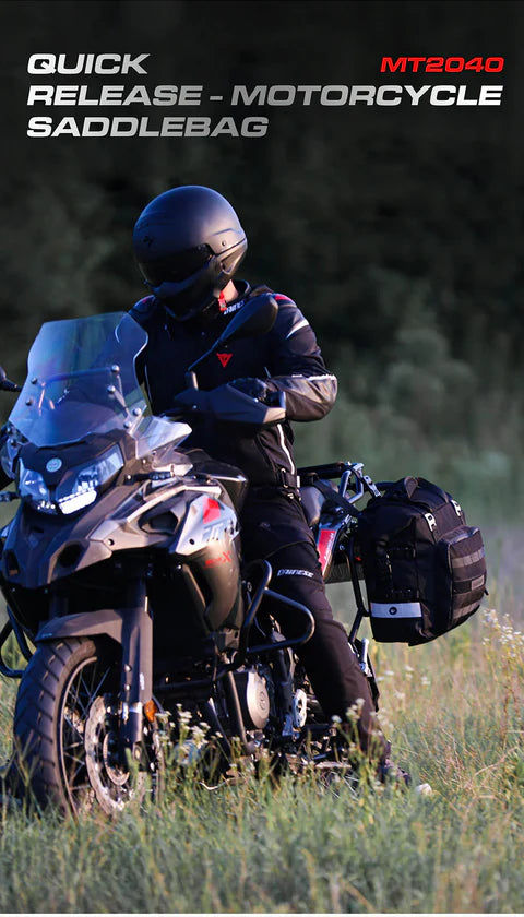 Rhinowalk Sturdy Drift Motorcycle SaddleBag 20L.