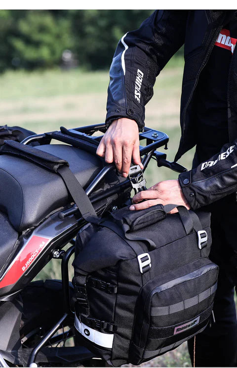 Rhinowalk Sturdy Drift Motorcycle SaddleBag 20L.