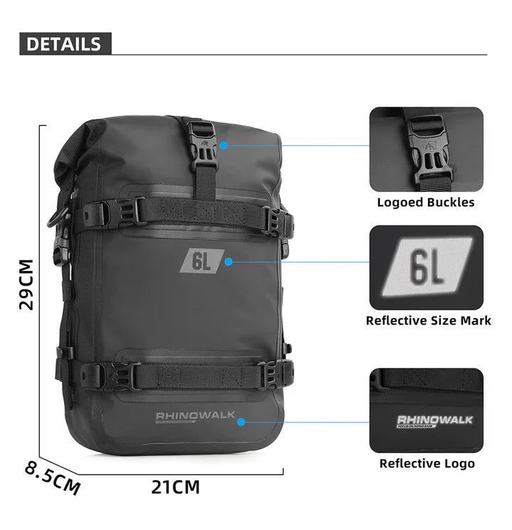 Rhinowalk Waterproof Pod Bag 6L