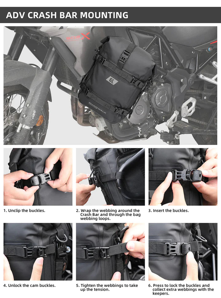 Rhinowalk Waterproof Pod Bag 6L