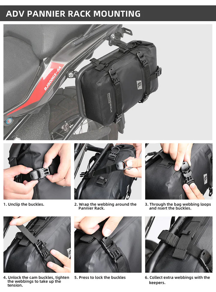 Rhinowalk Waterproof Pod Bag 6L