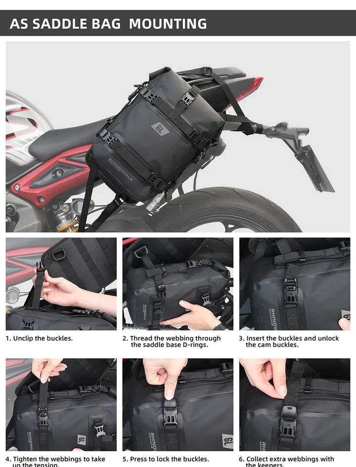 Rhinowalk Waterproof Pod Bag 6L