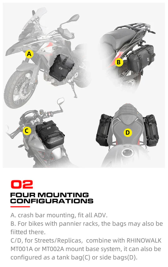 Rhinowalk Waterproof Pod Bag 6L