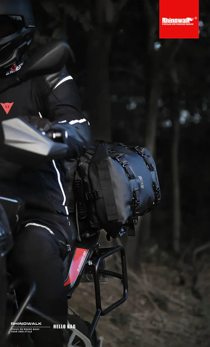Rhinowalk 30L Tail Bag Side Saddle Duffle Dry Bag.