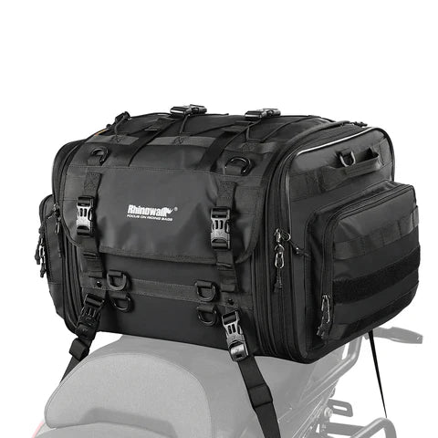 Rhinowalk 40-60 ltr Motorcycle Tail Bag.