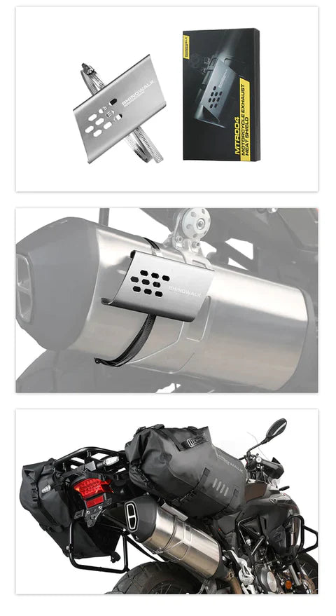 Rhinowalk Universal Exhaust Heat Protection Shield Cover
