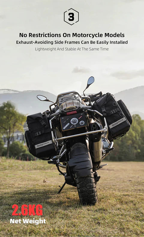 Rhinowalk 25L Motorcycle Side Bag/ Saddle Bag