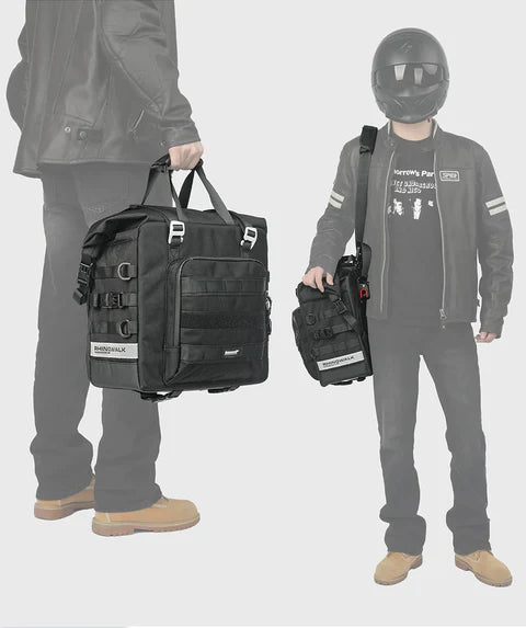 Rhinowalk 25L Motorcycle Side Bag/ Saddle Bag