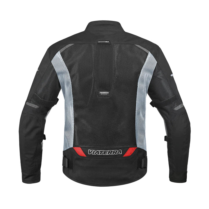 ViaTerra- Miller Mesh Riding Jacket- Red