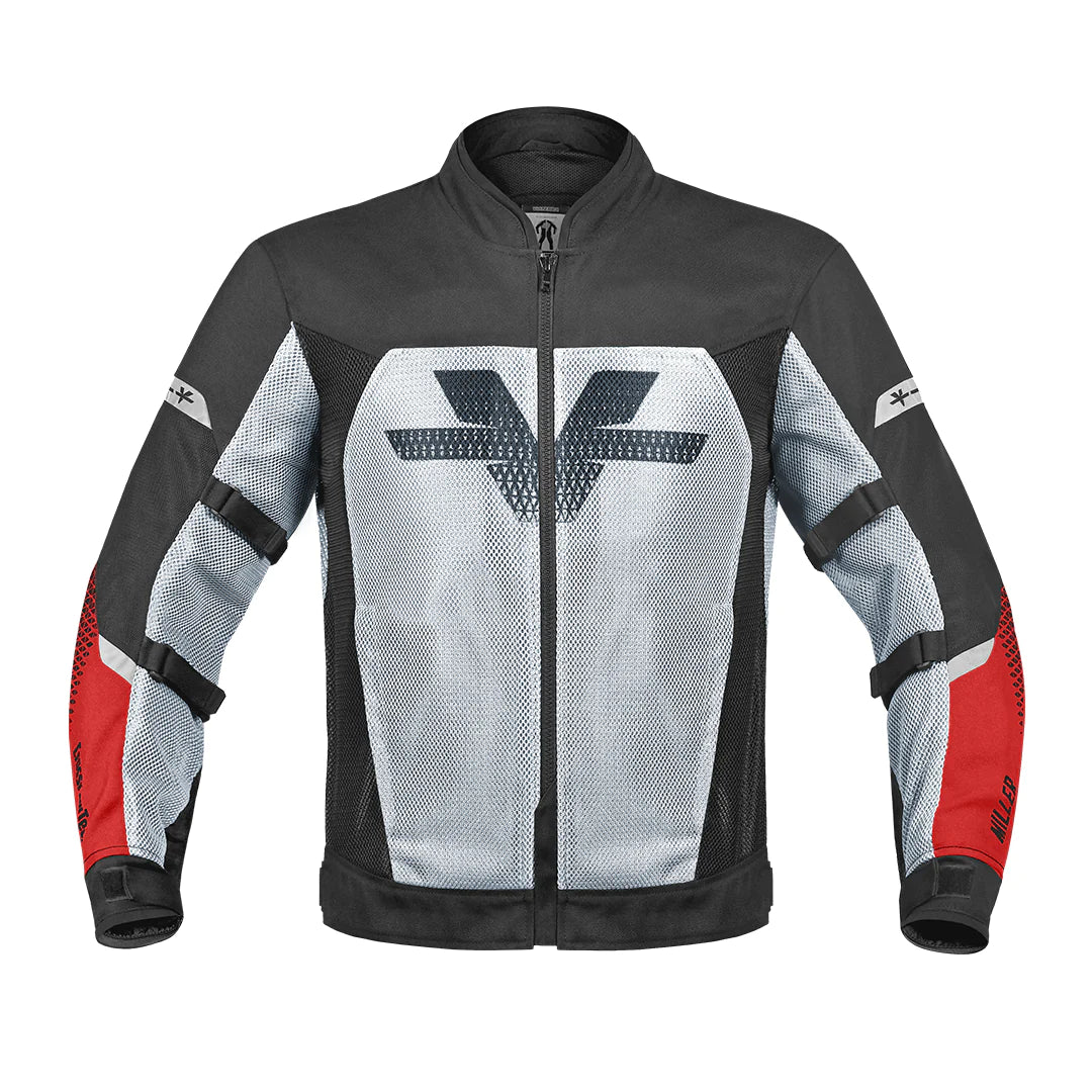 ViaTerra- Miller Mesh Riding Jacket- Red