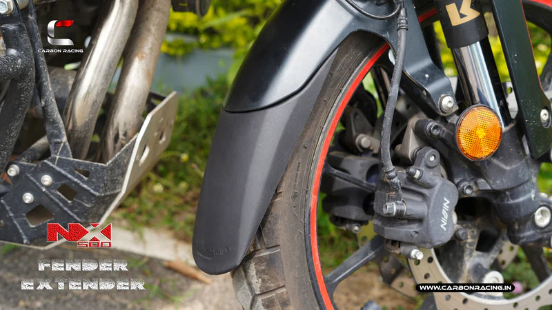 Front Fender Extender for Honda NX500 by Carbon Racing