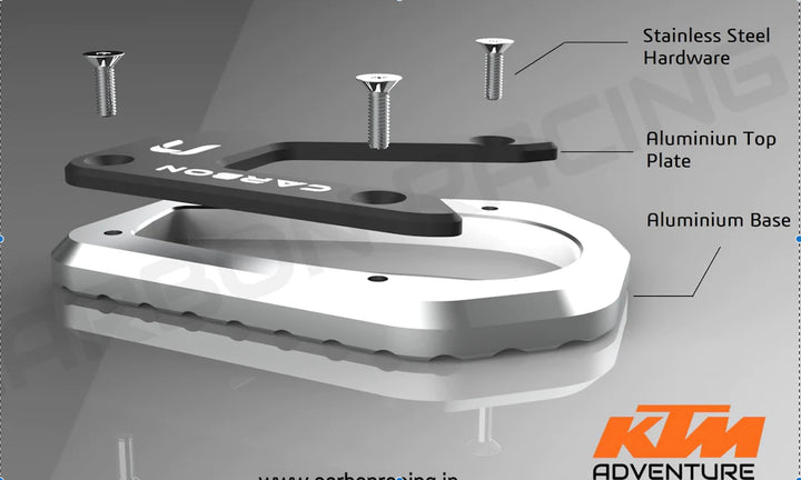 KTM ADV 390- Kick Stand Extender- By Carbon Racing