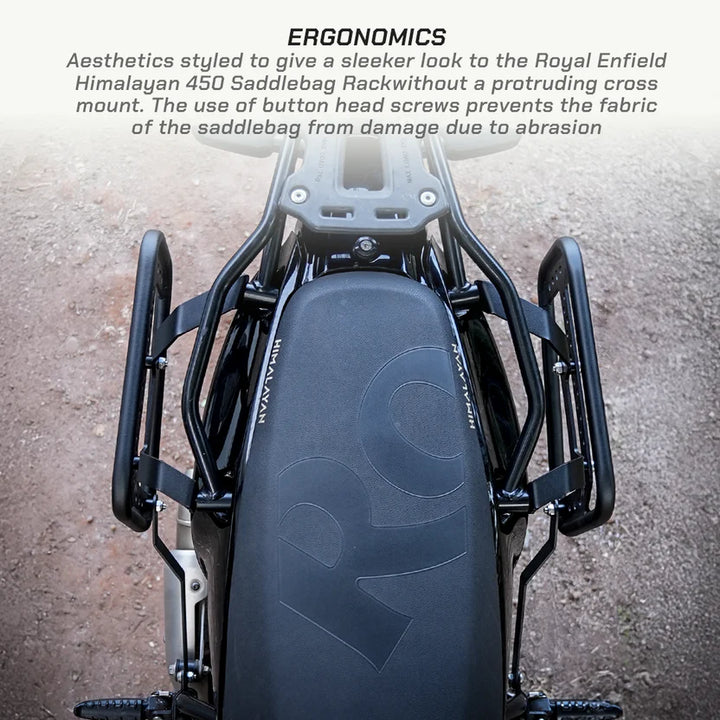 ViaTerra- SADDLEBAG RACK – Royal Enfield Himalayan 450