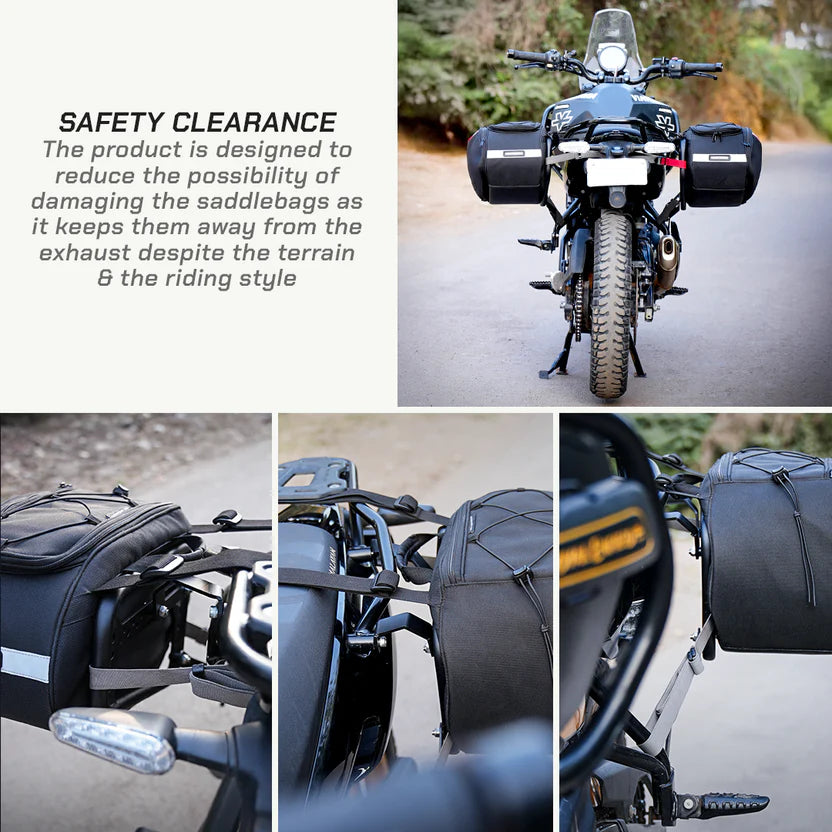 ViaTerra- SADDLEBAG RACK – Royal Enfield Himalayan 450