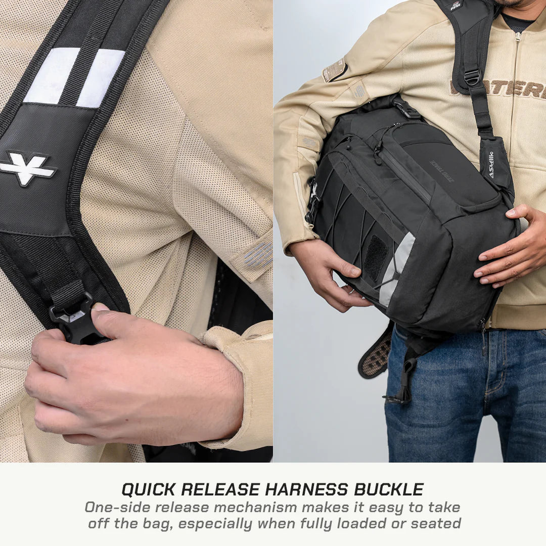 RUCKUS 21 - MOTORCYCLE BACKPACK by VIATERRA