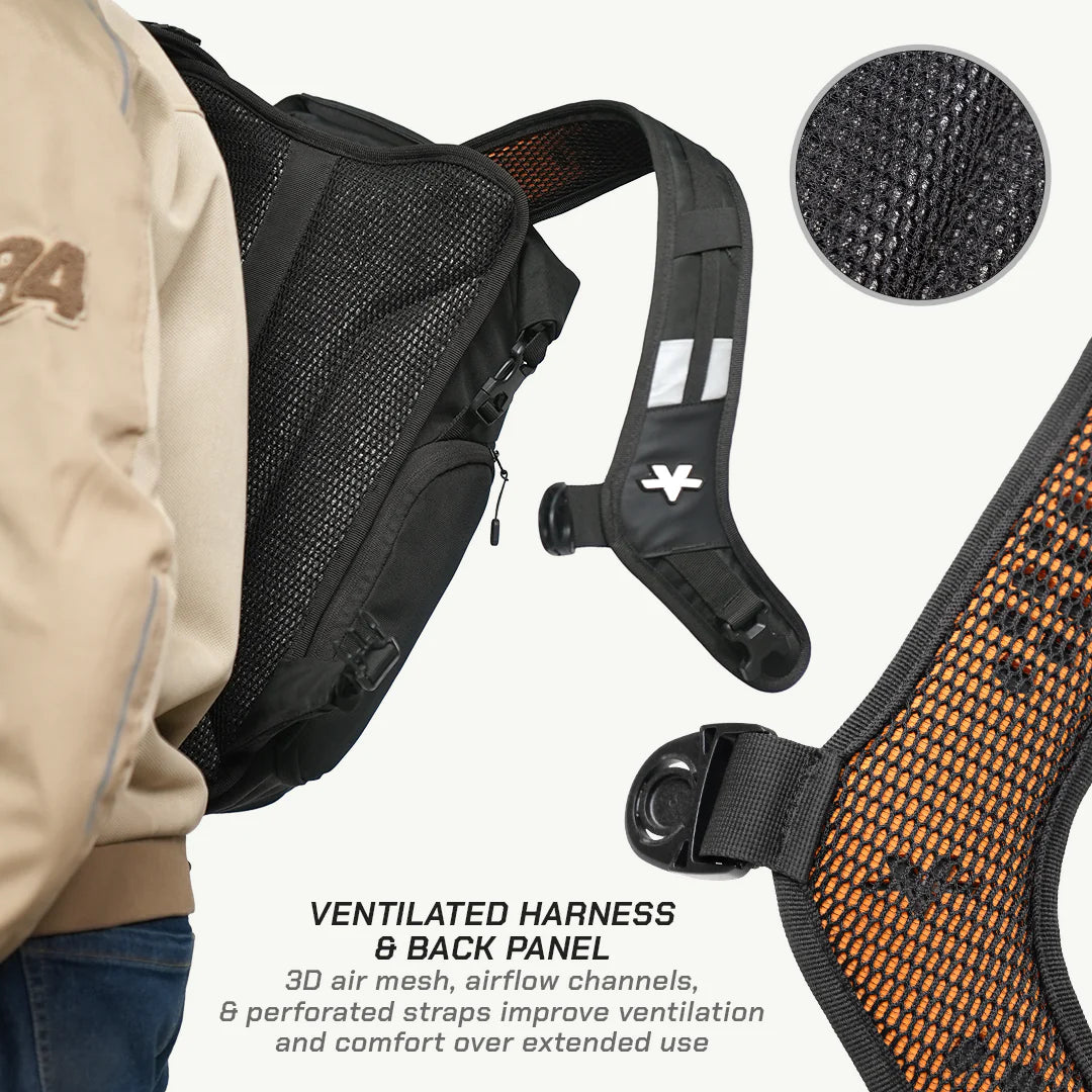 RUCKUS 21 - MOTORCYCLE BACKPACK by VIATERRA