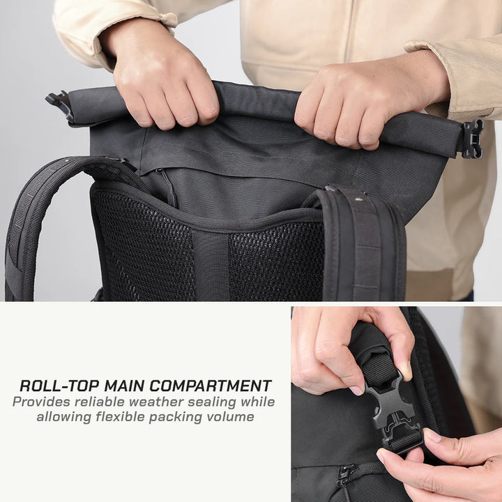 RUCKUS 21 - MOTORCYCLE BACKPACK by VIATERRA