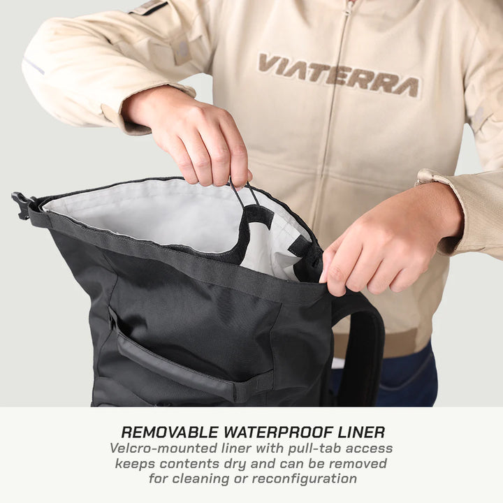 RUCKUS 21 - MOTORCYCLE BACKPACK by VIATERRA