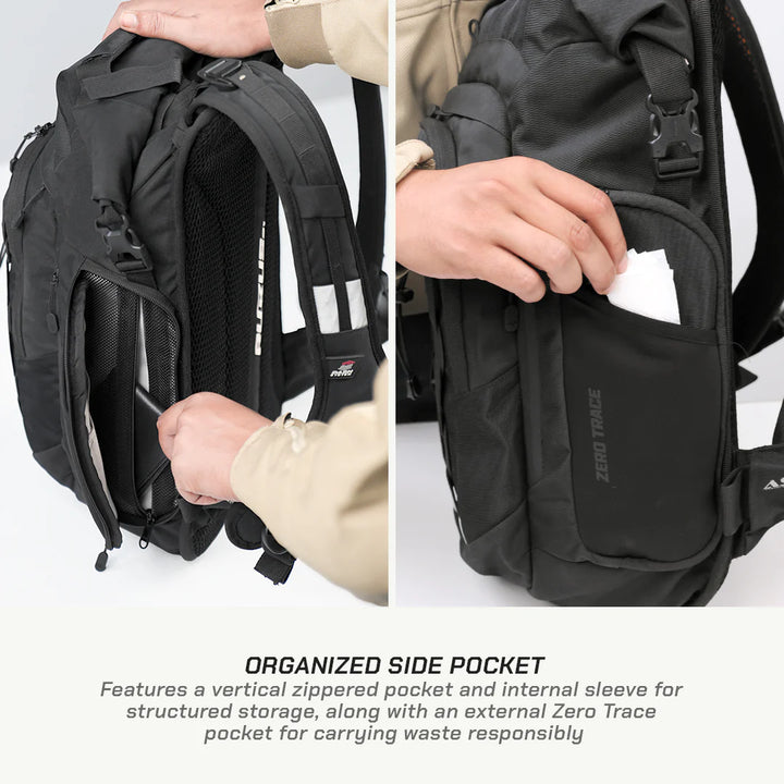RUCKUS 21 - MOTORCYCLE BACKPACK by VIATERRA