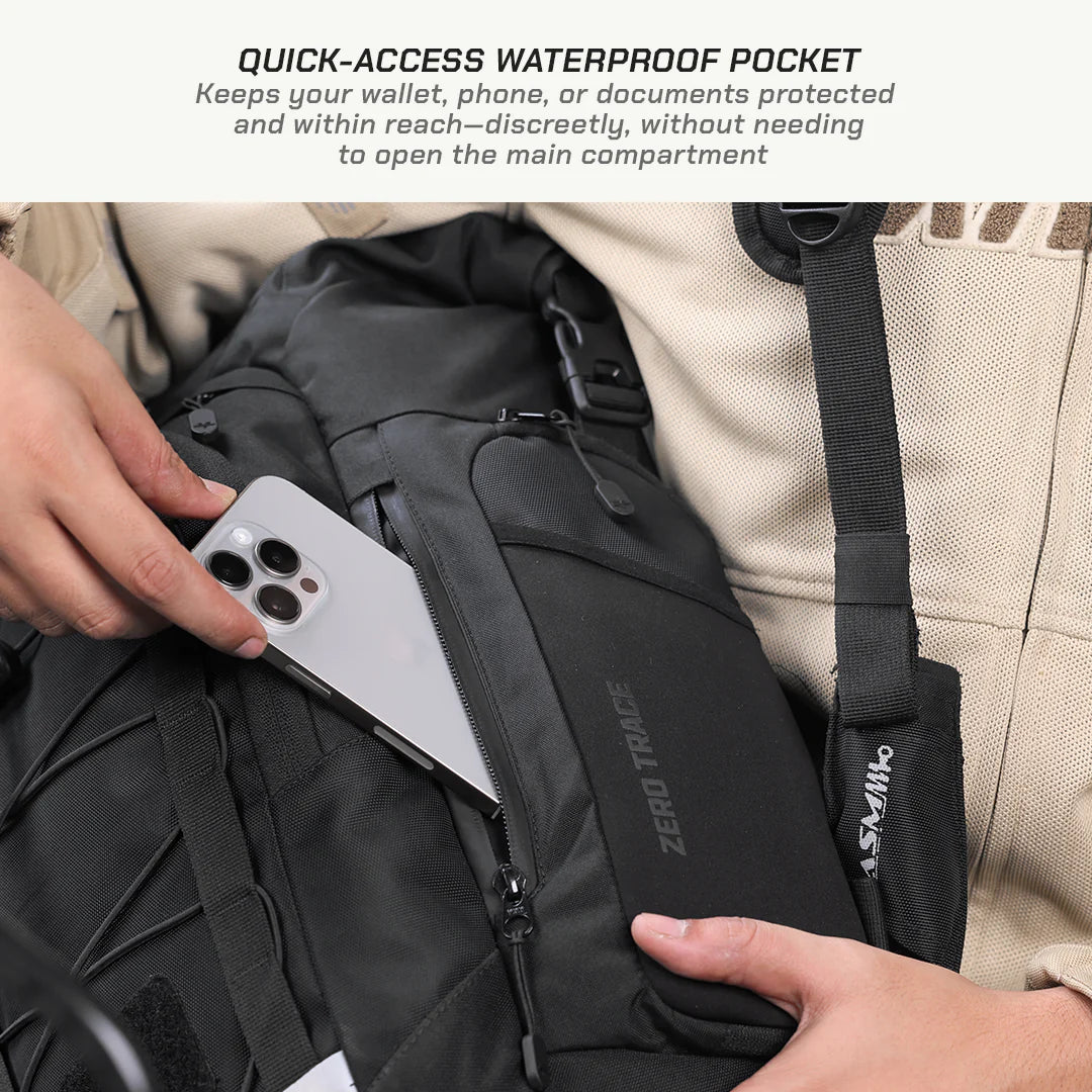 RUCKUS 21 - MOTORCYCLE BACKPACK by VIATERRA