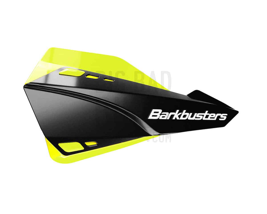 Barkbusters SABRE MX/Enduro Handguards – BLACK (with deflectors in YELLOW HiViz)