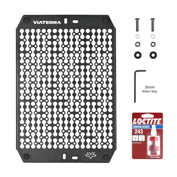 ViaTerra- RADIATOR GUARD – TRIUMPH SCRAMBLER 400 XC