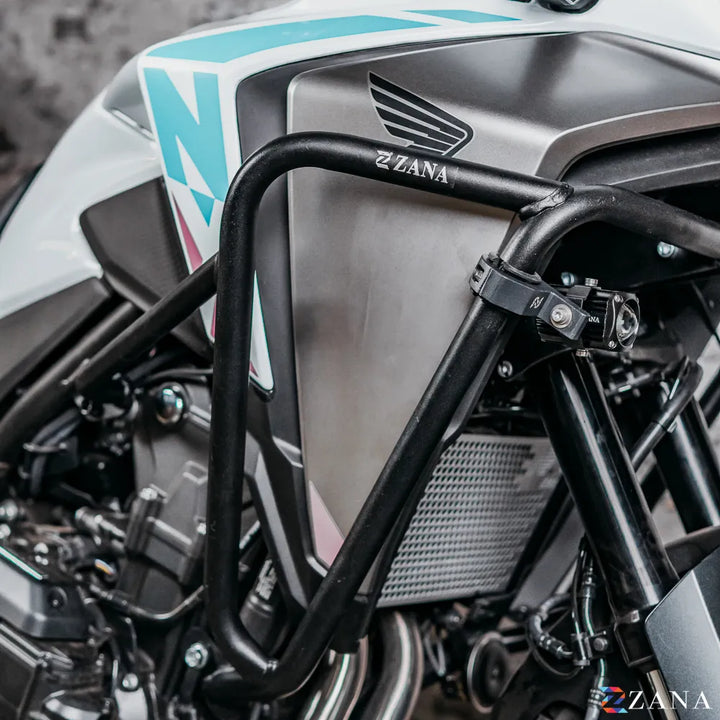 Upper Fairing Guard and Lower Engine Guard for Honda NX500 by Zana