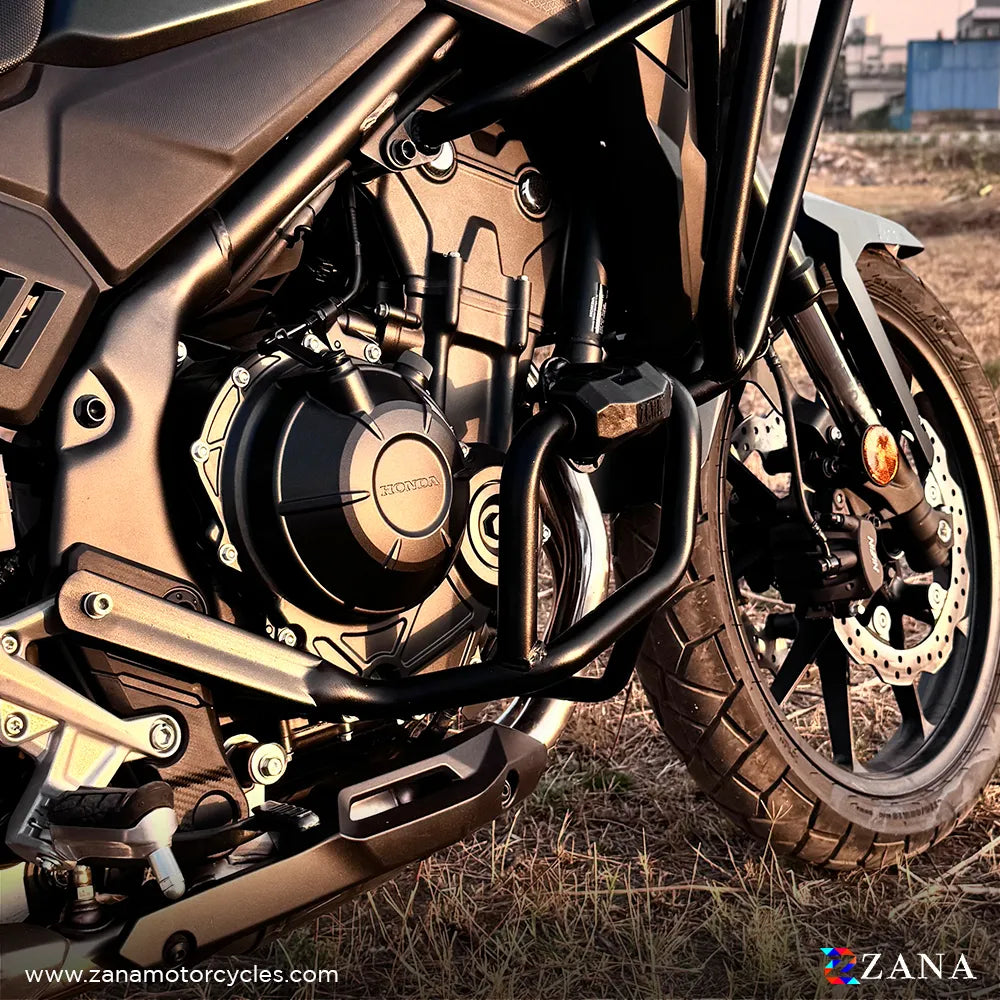 Upper Fairing Guard and Lower Engine Guard for Honda NX500 by Zana