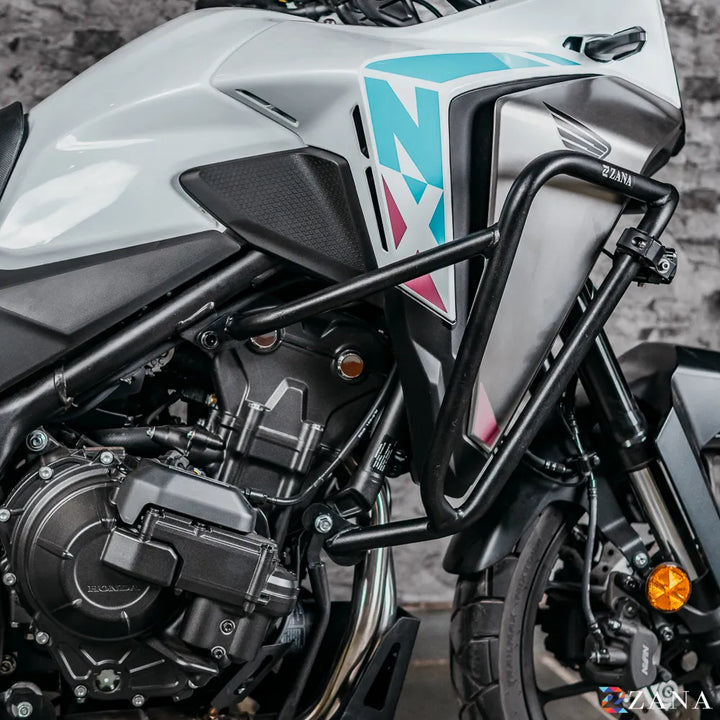 Upper Fairing Guard and Lower Engine Guard for Honda NX500 by Zana