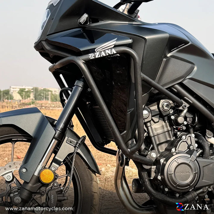 Upper Fairing Guard and Lower Engine Guard for Honda NX500 by Zana