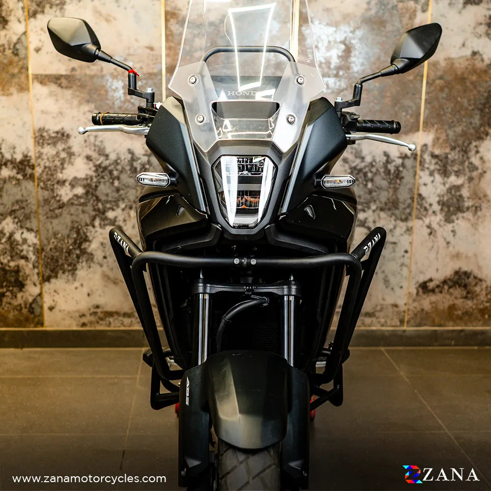 Upper Fairing Guard and Lower Engine Guard for Honda NX500 by Zana