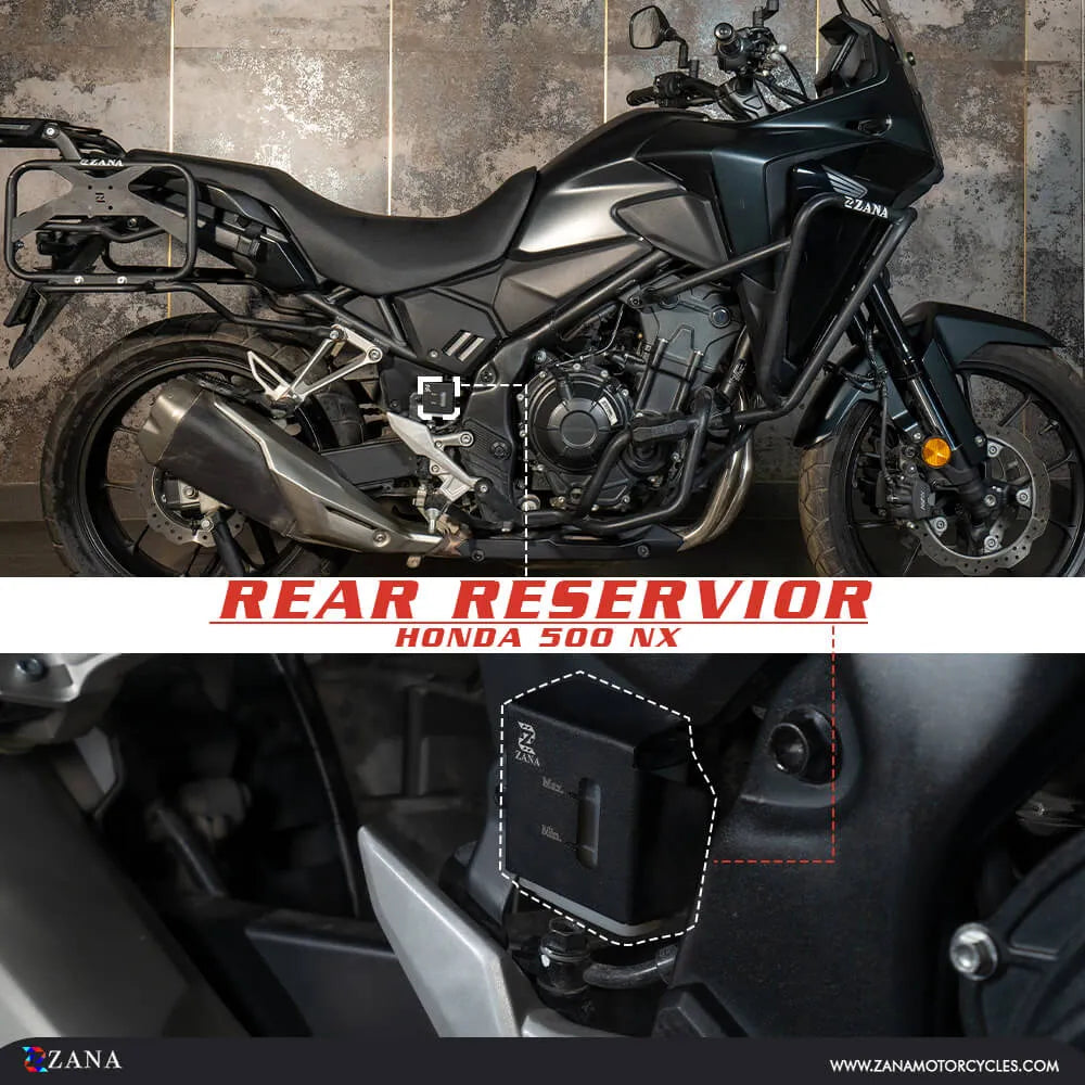 Zana- Rear Fluid Reservoir Cover For Honda NX500