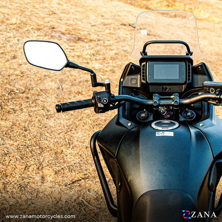 Zana- Mirror Extender for Honda NX 500 (Aluminium)