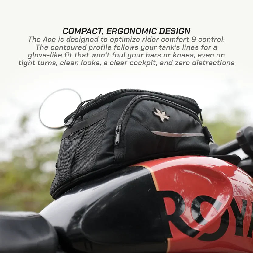 ViaTerra- ACE MAGNETIC MOTORCYCLE TANK BAG