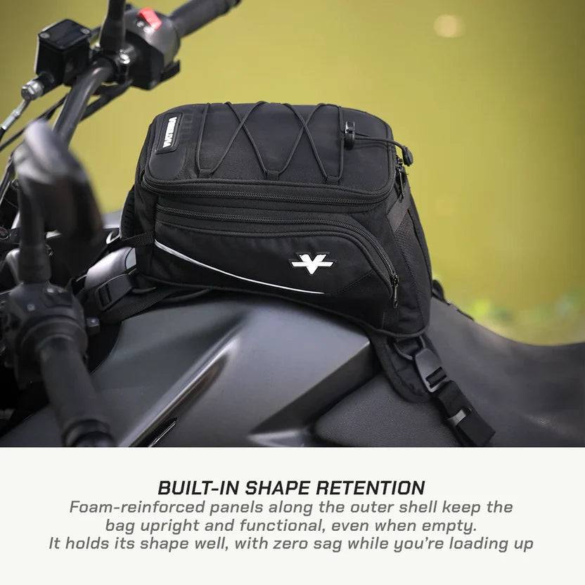 ViaTerra- Ace Universal Motorcycle Tank Bag (Strap Based)