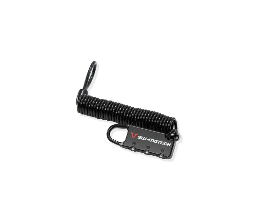SW-Motech Motorcycle Luggage Cable Lock – 180cm