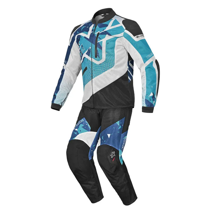 ViaTerra Corbett Off- Road Suit (Light-Grey Monochrome)
