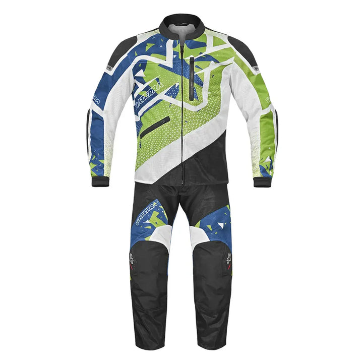 ViaTerra Corbett Off- Road Suit - Navy Blue/Green