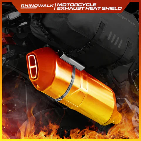 Rhinowalk Universal Exhaust Heat Protection Shield Cover