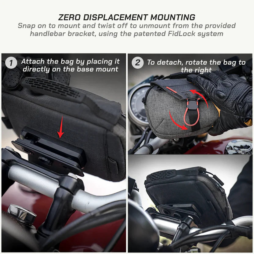 ViaTerra- DownTown Handlebar Bag
