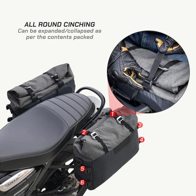 ViaTerra- DownTown Saddlebags
